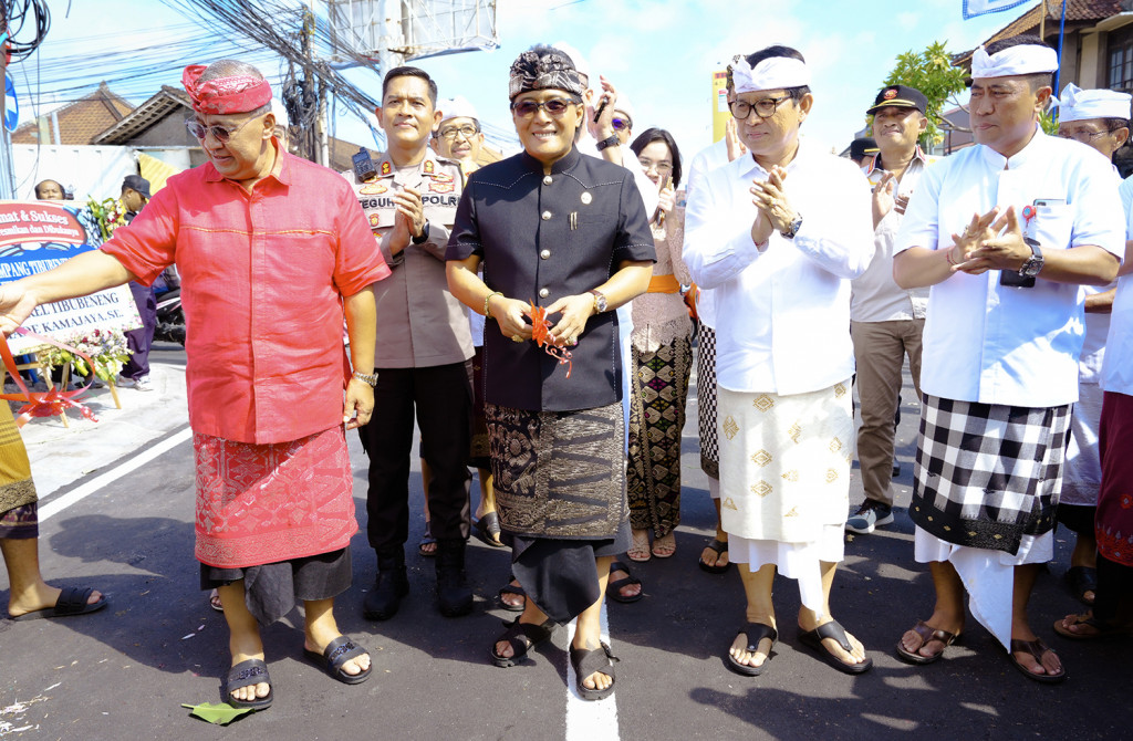 Kerja Nyata Urai Kemacetan Kuta Utara, Bupati Giri Prasta Resmikan Shortcut Canggu Tibubeneng